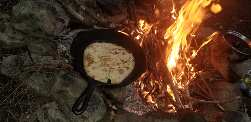Garlic Naan bread was an unsung hero. I’d put it on the pan after cooking each main dish, and the bread would soak up all the oil and spices resulting in one hell of an after-dinner snack.